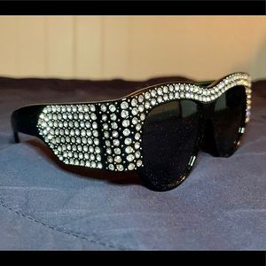 Crystal embellished sunglasses